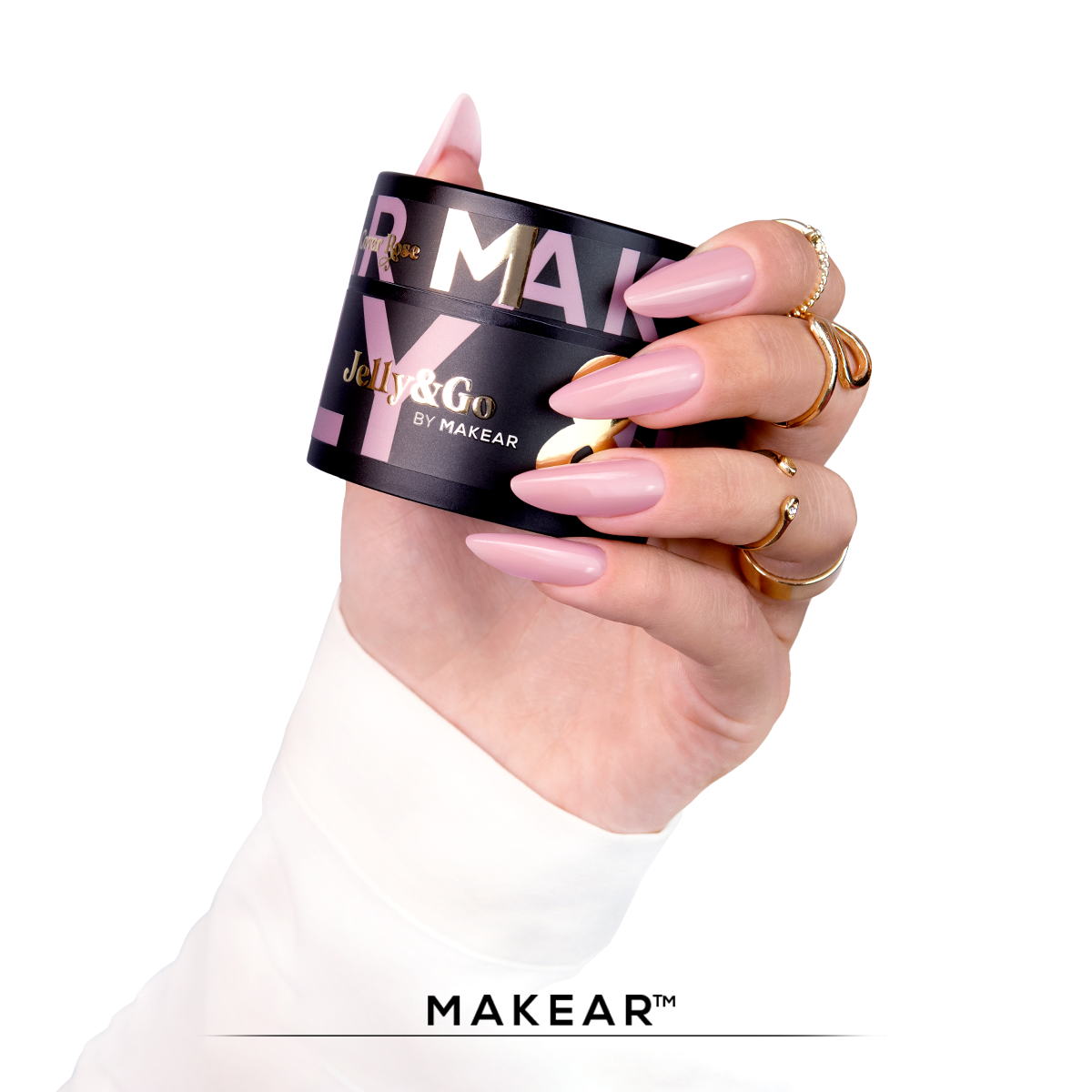 Gel UV Builder Makear JG05 Cover Rose - Jelly&Go