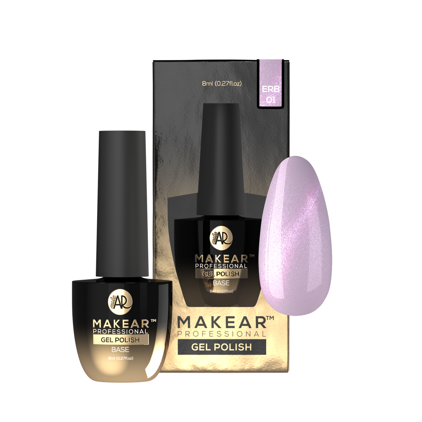 MAKEAR - Color Rubber Base Cat Eye ERB02 Sweetie - 8ml