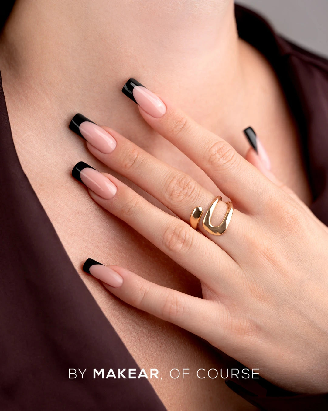 French Manicure Gel Black Makear FG14 - 5 ml