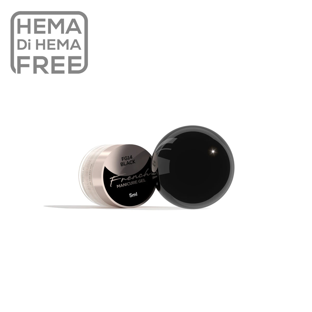 French Manicure Gel Black Makear FG14 - 5 ml