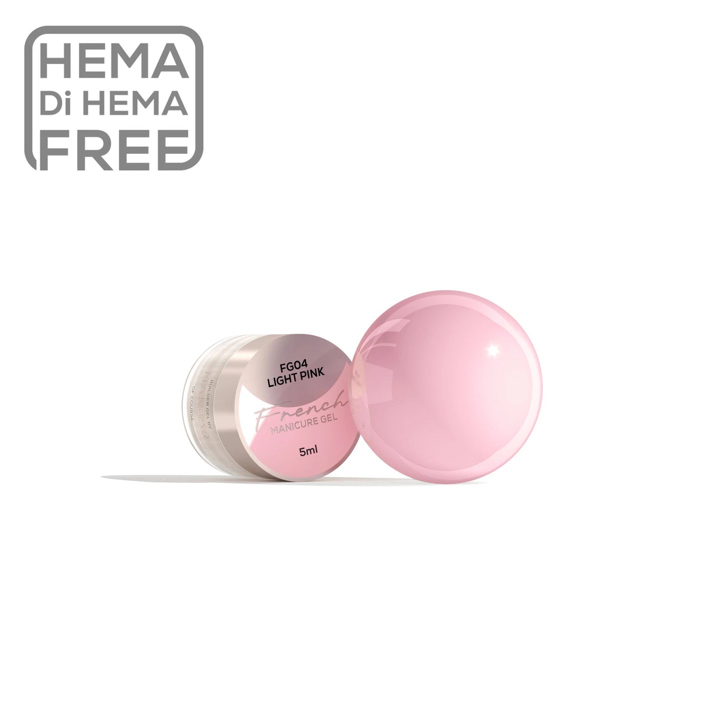 French Manicure Gel Light Pink Makear FG04 - 5 ml