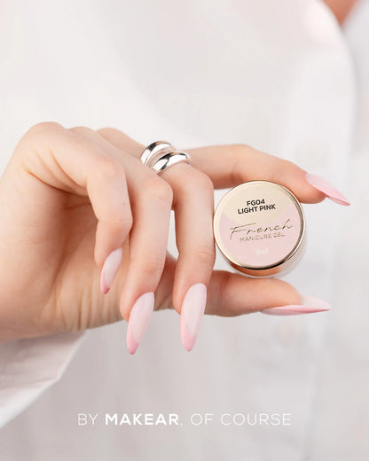 French Manicure Gel Light Pink Makear FG04 - 5 ml