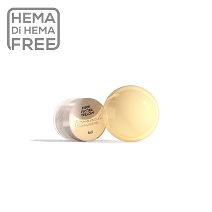French Manicure Gel Pastel Yellow Makear FG06 - 5 ml