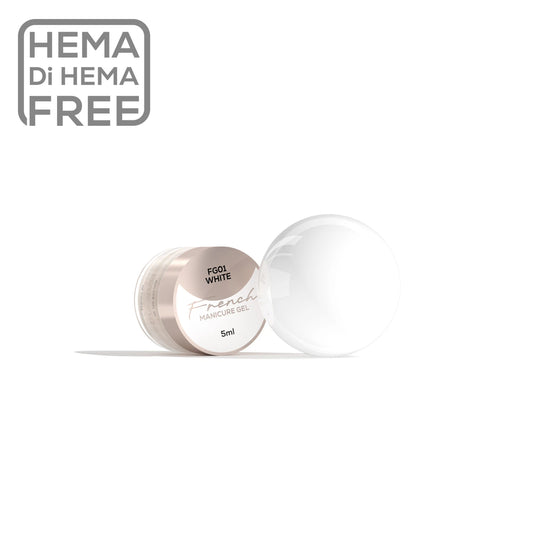 French Manicure Gel White Makear FG01 - 5 ml