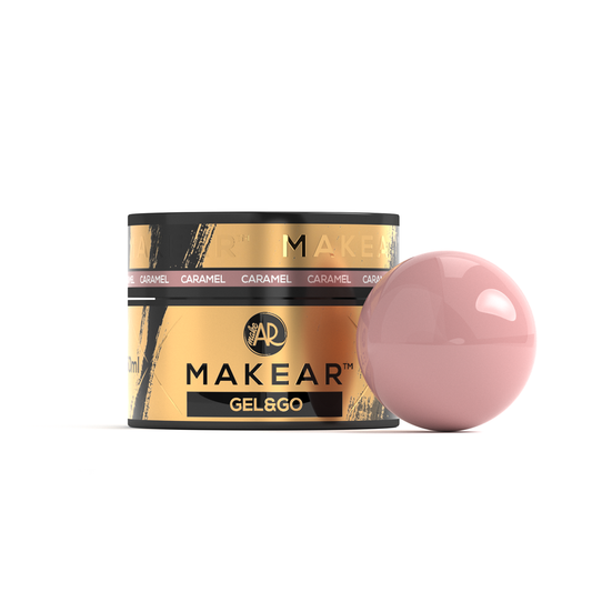 Gel UV Builder Makear GG01 Caramel - Gel&Go