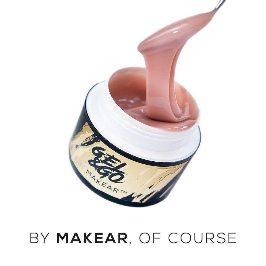 Gel UV Builder Makear GG01 Caramel - Gel&Go