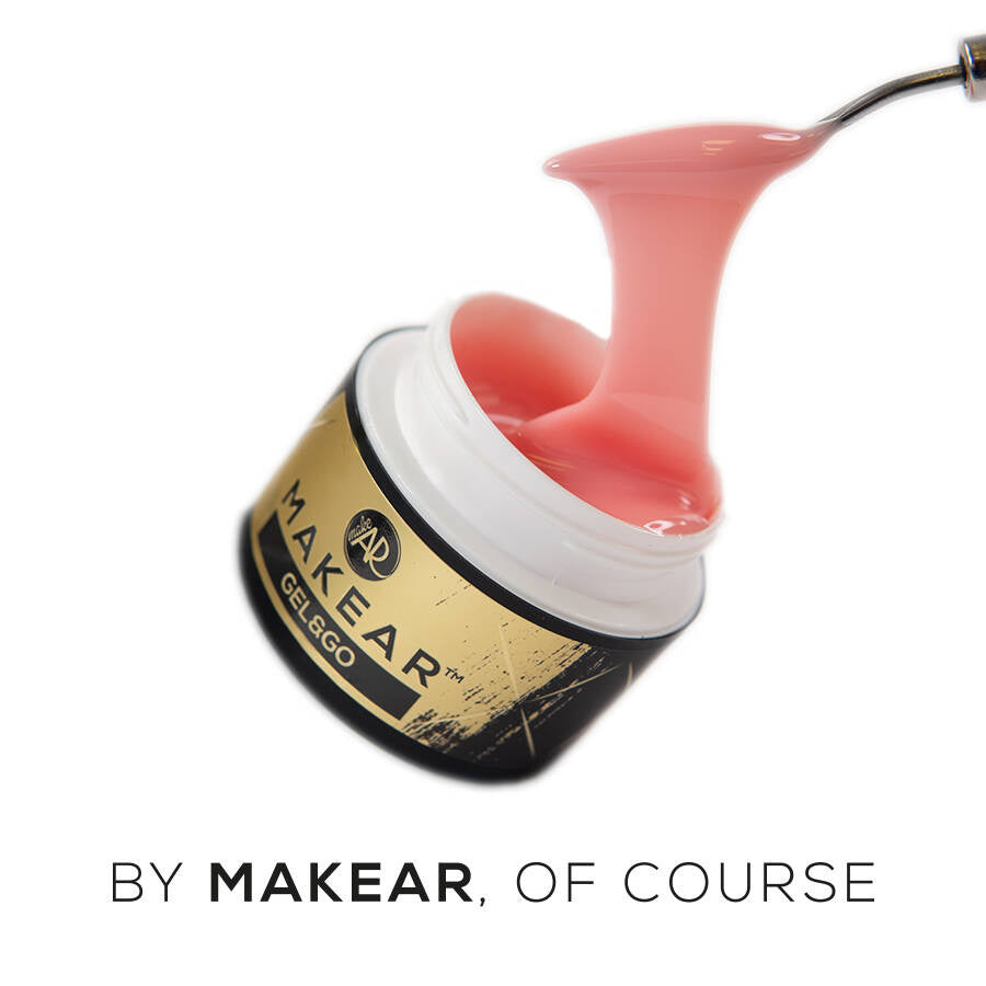 Gel UV Builder Makear GG06 Bubble Gum - Gel&Go