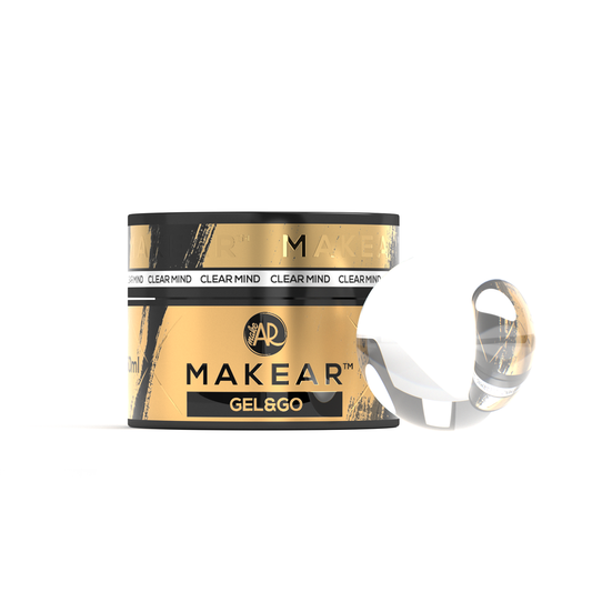 Gel UV Builder Makear GG07 Clear Mind - Gel&Go