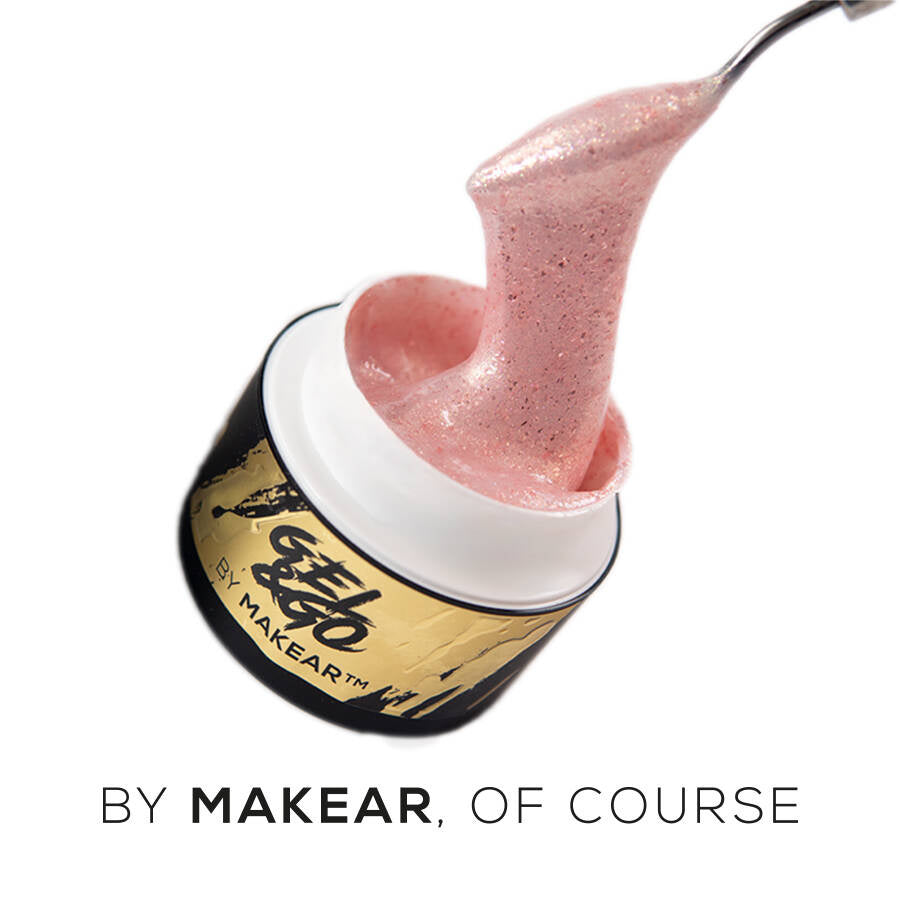 Gel UV Builder Makear GG20 Glitter Milky - Gel&Go