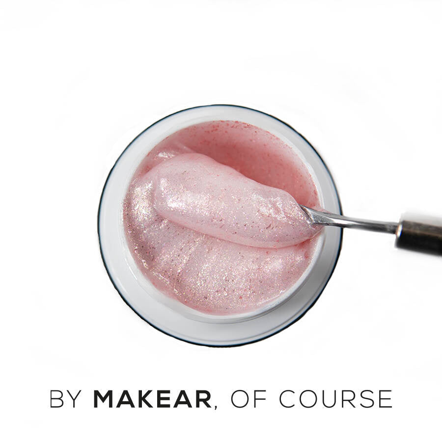 Gel UV Builder Makear GG20 Glitter Milky - Gel&Go