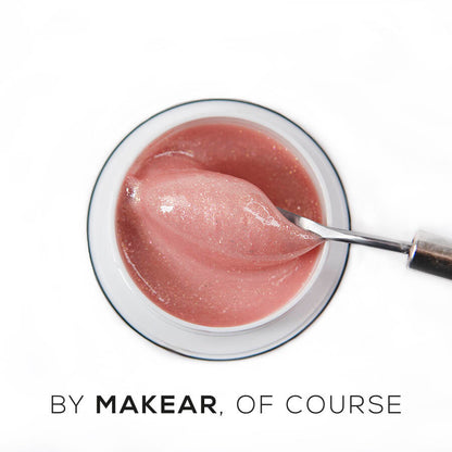 Gel UV Builder Makear GG26 Glitter Nude - Gel&Go
