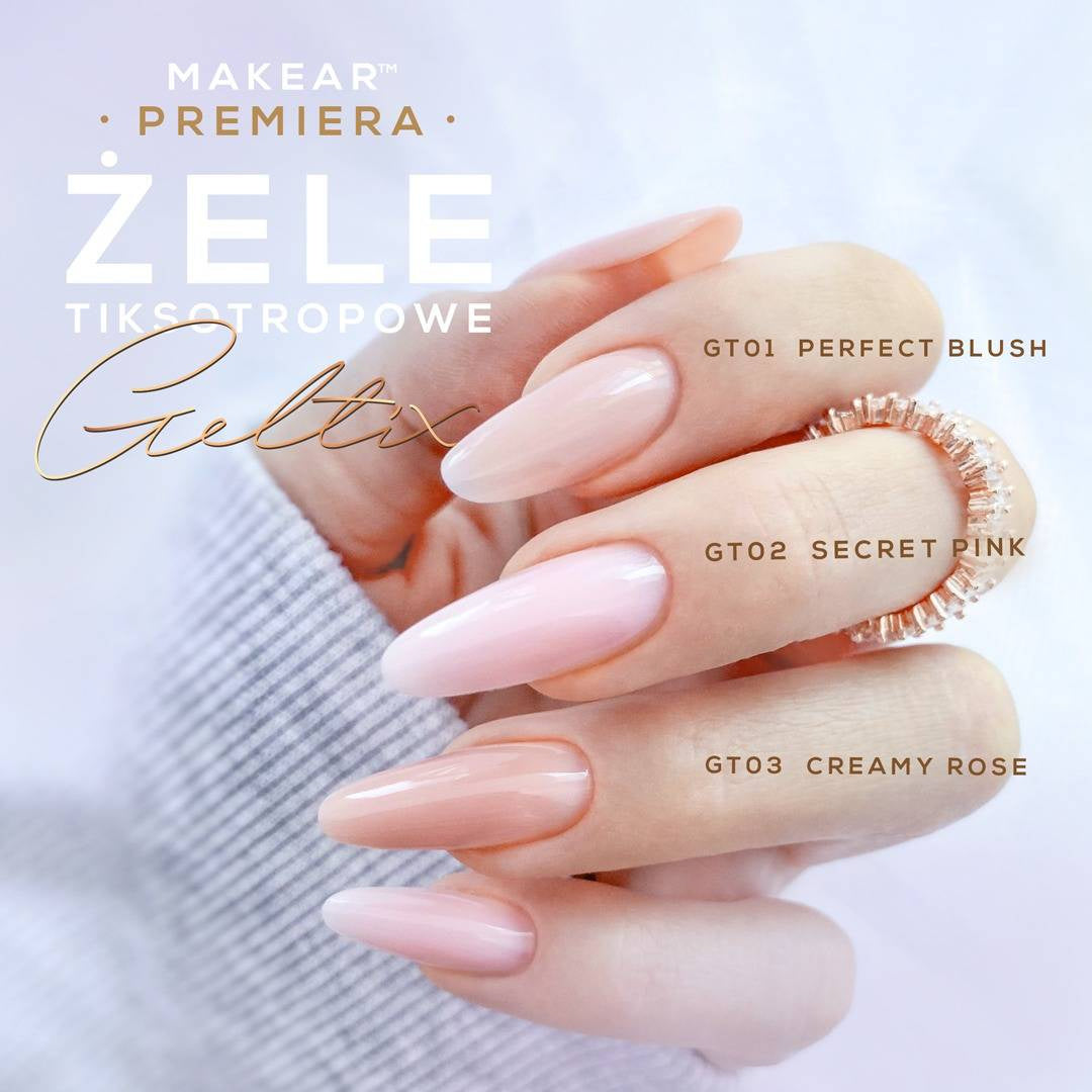 Gel UV Builder Makear GT02 Secret Pink - Geltix