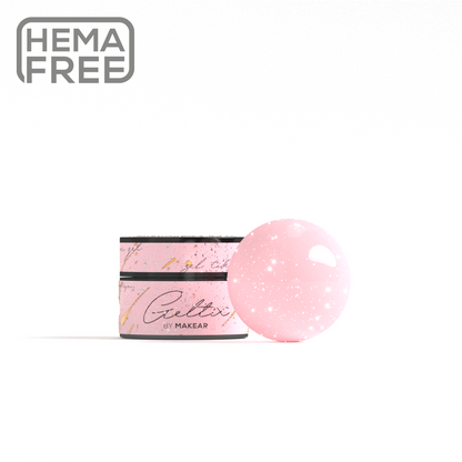 Gel UV Builder Makear GT05 Pink Shine - Geltix