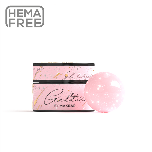Gel UV Builder Makear GT05 Pink Shine - Geltix