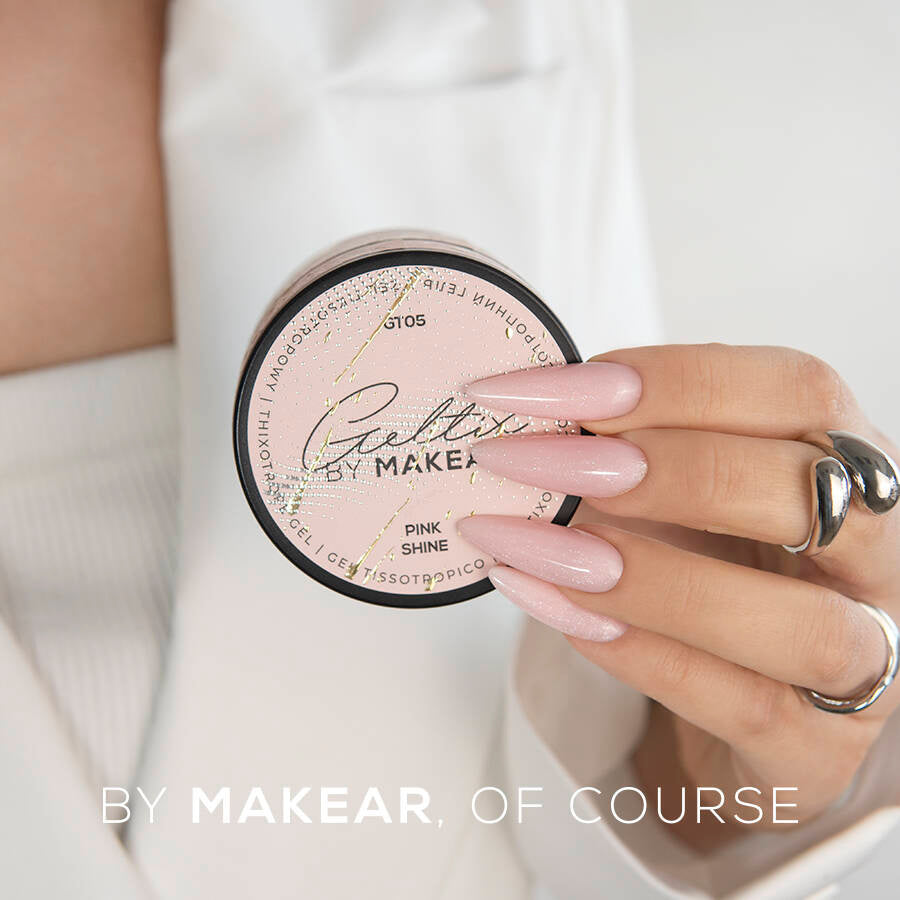 Gel UV Builder Makear GT05 Pink Shine - Geltix