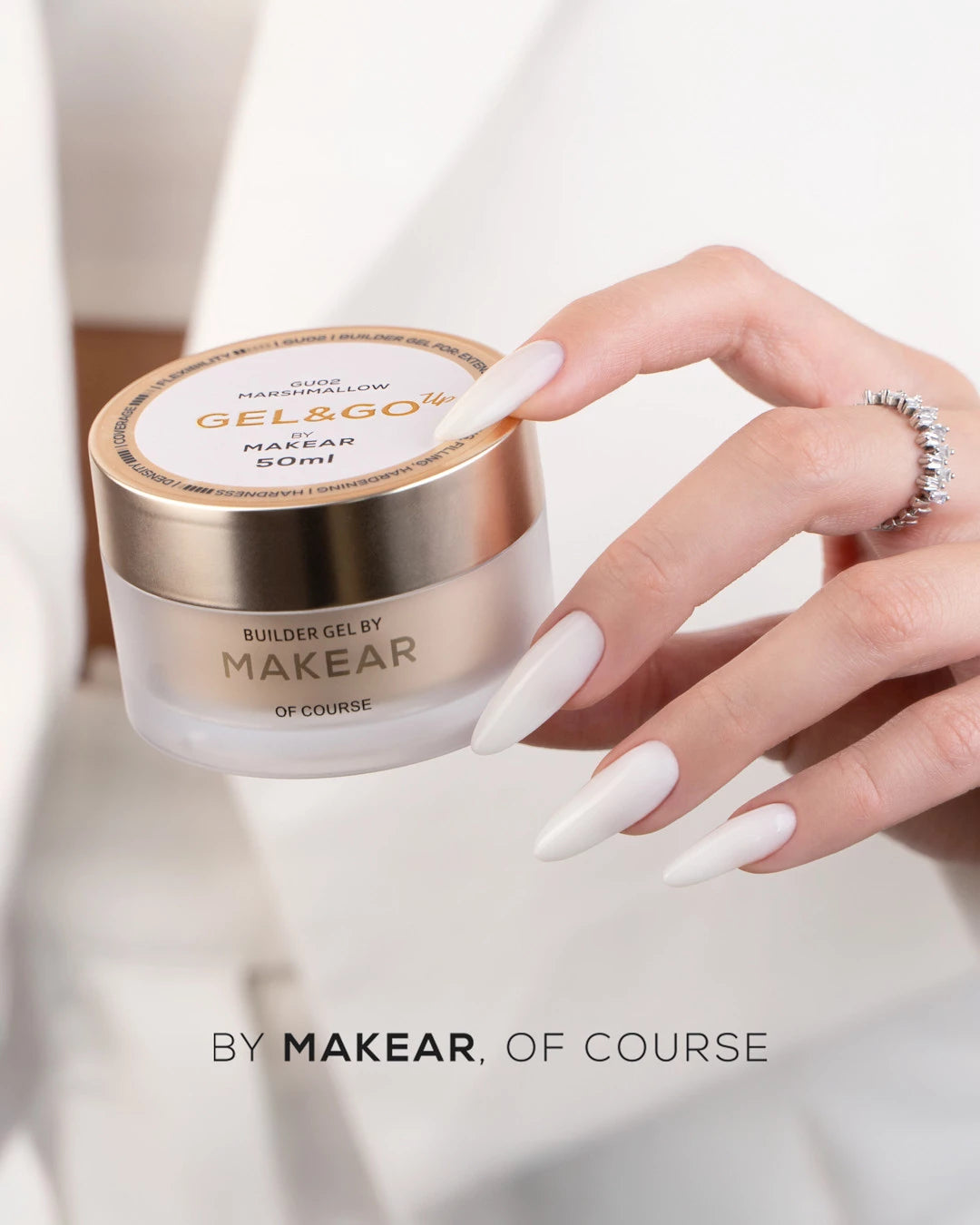 Makear Gel&Go Up Marshmallow GU02 - builder gel