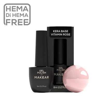 Makear - Kera Base Vitamin Rose KVB03 8 ml