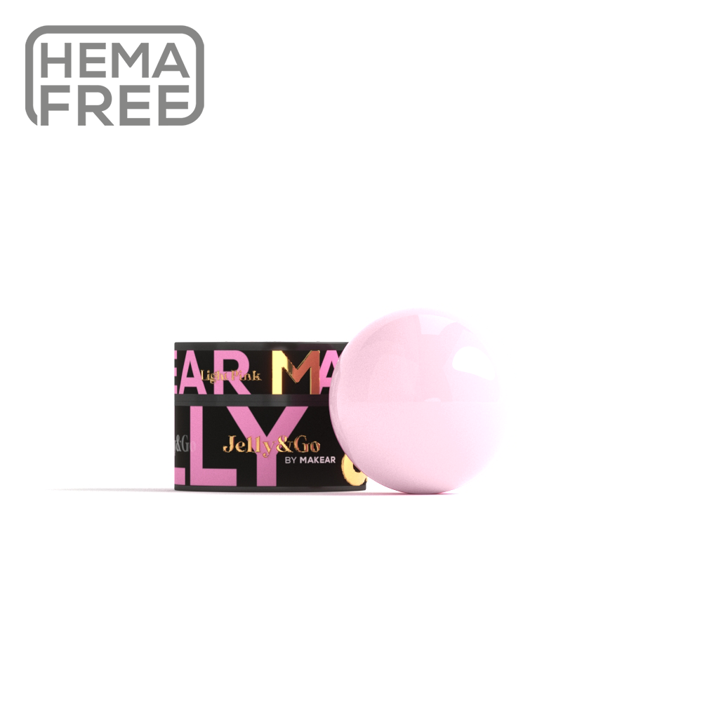 Gel UV Builder Makear JG02 Light Pink - Jelly&Go