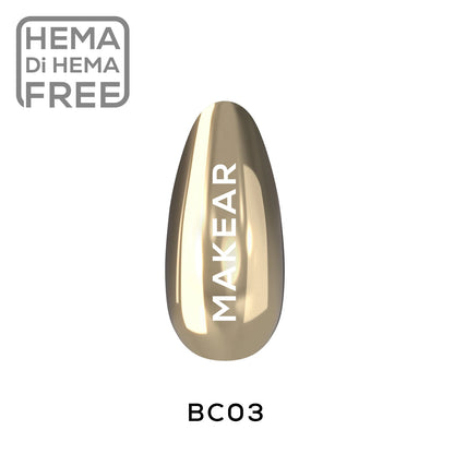 Makear - SFX Liquid Effect Dust Chrome Gold BC03 5 ml