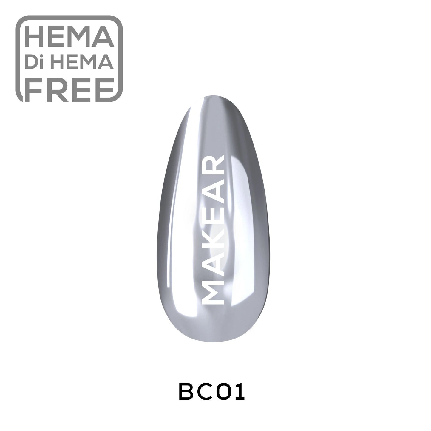 Makear - SFX Liquid Effect Dust Chrome Silver BC01 5 ml