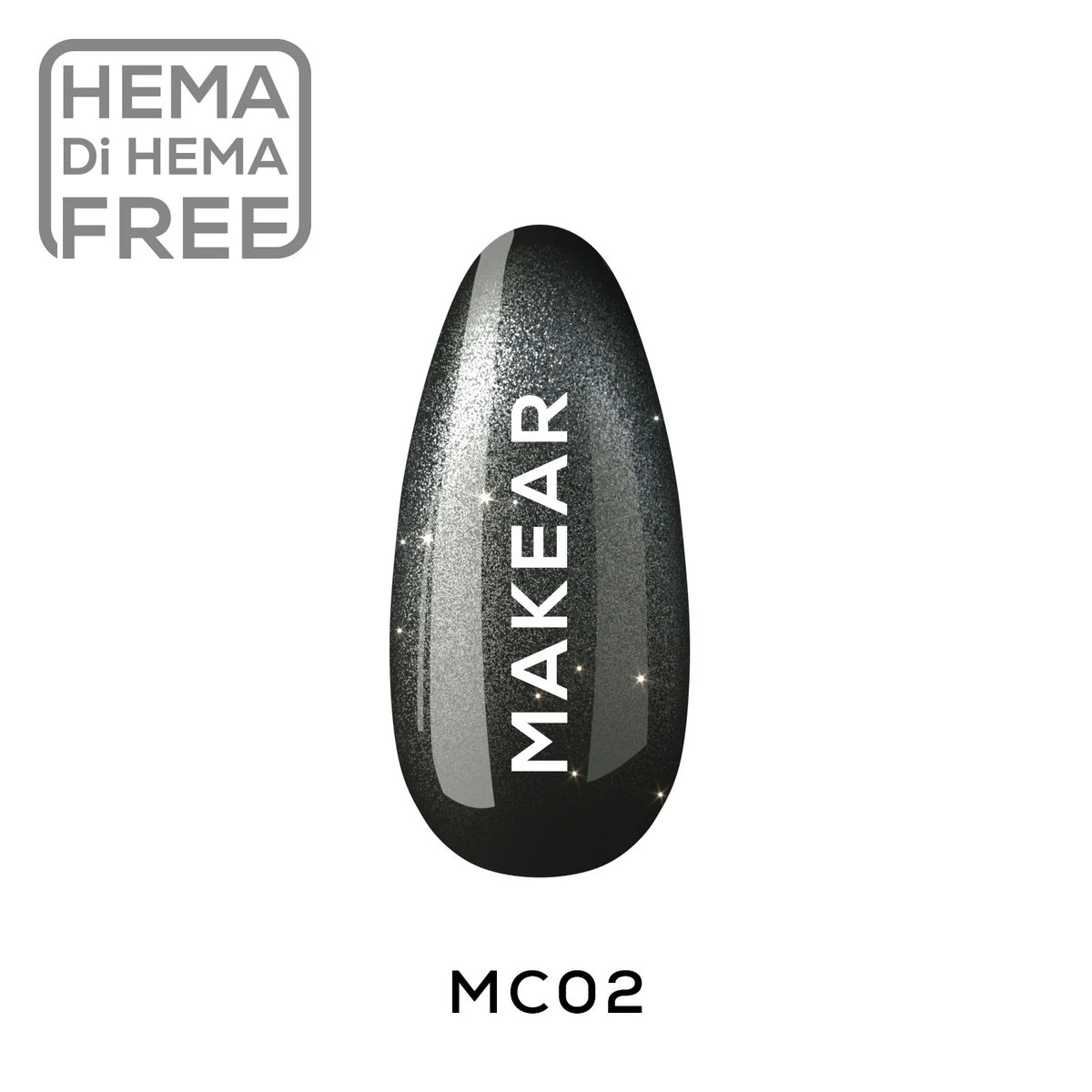 Makear MC02 Gel Polish Cat Eye & Flash 8 ml