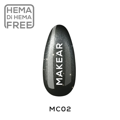 Makear MC02 Gel Polish Cat Eye & Flash 8 ml