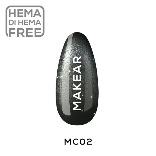 Makear MC02 Gel Polish Cat Eye & Flash 8 ml