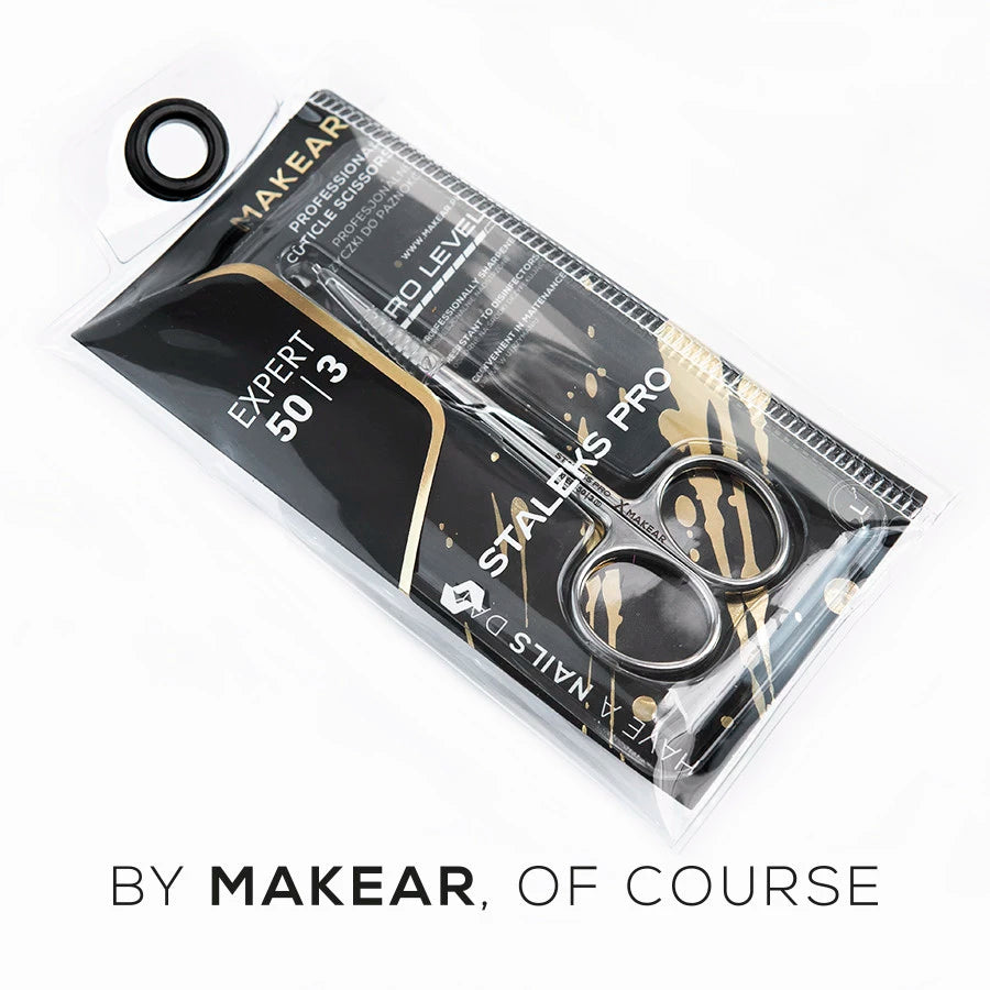 Makear - Forbicine Staleks PRO EXPERT 50 - Professional Cuticle Scissors SE-50/3