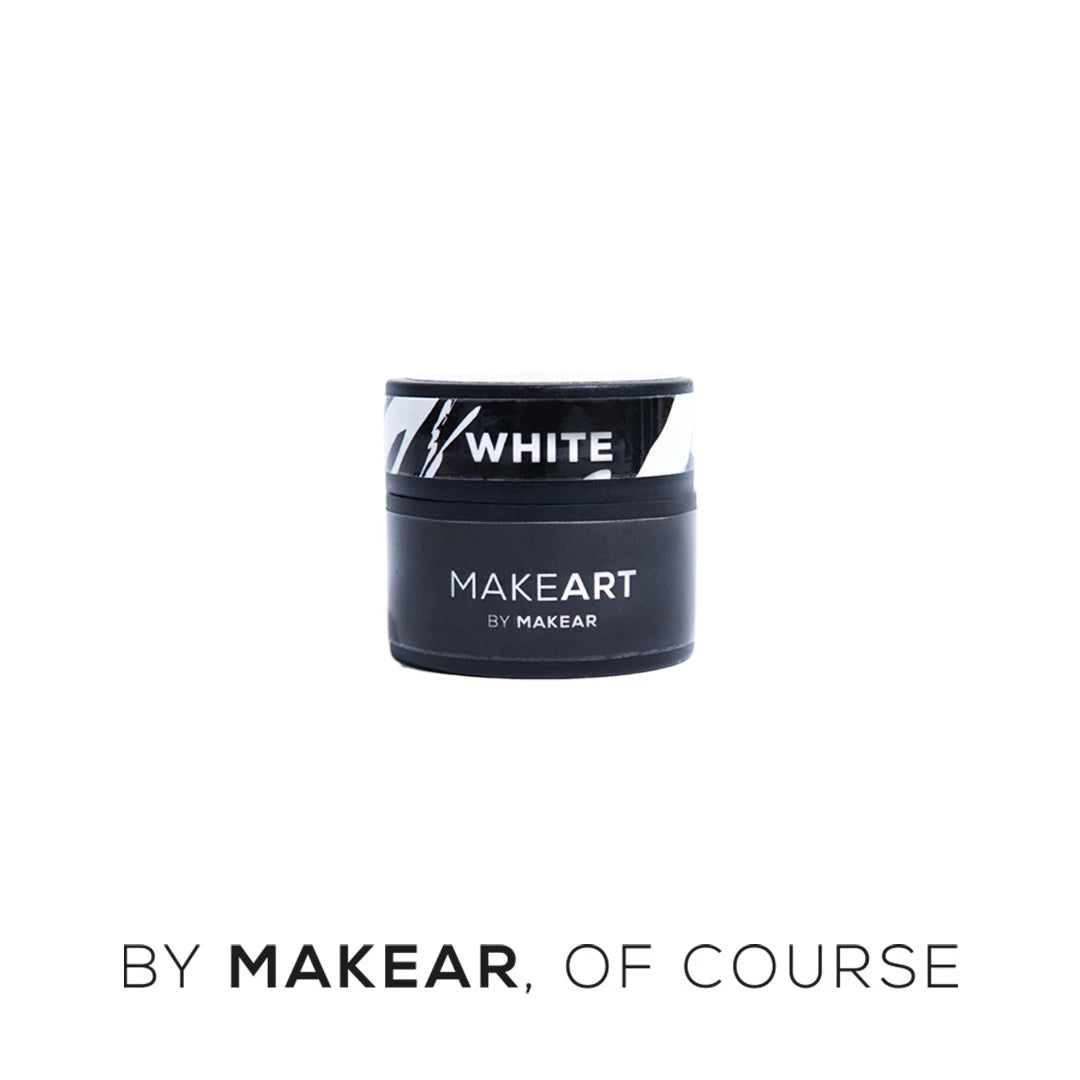 Makear - Makeart White - Nail Art Gel Bianco 5ml