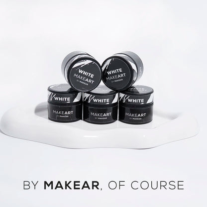 Makear - Makeart White - Nail Art Gel Bianco 5ml