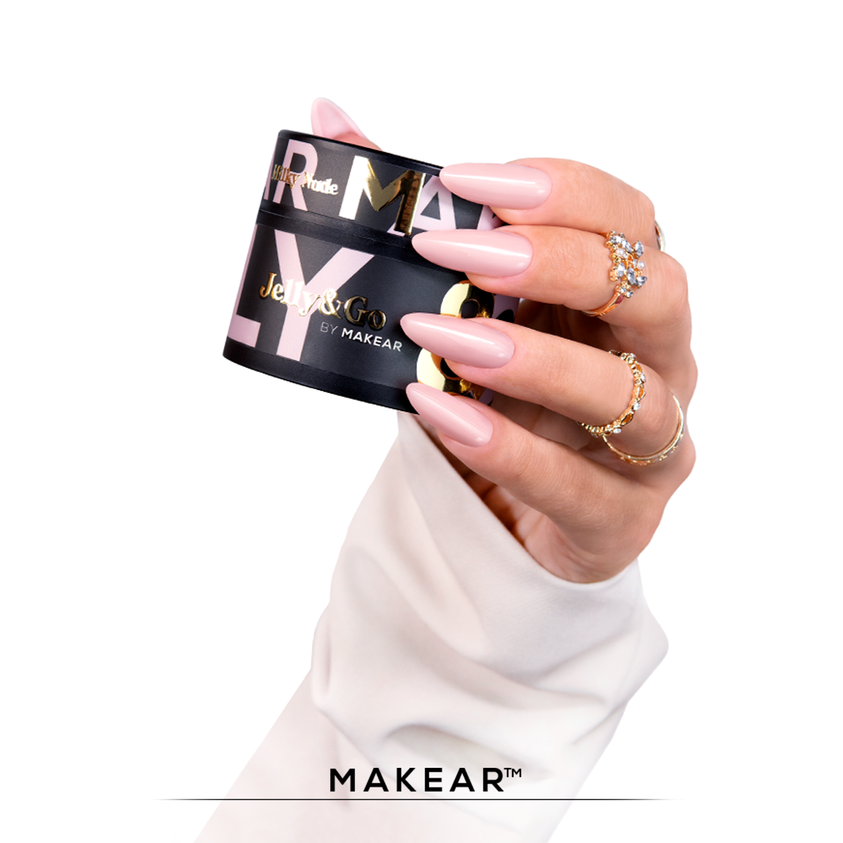 Gel UV Builder Makear JG03 Milky Nude - Jelly&Go