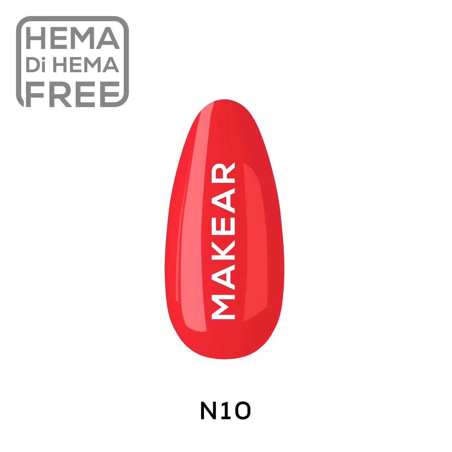 Makear - N10 - UV Gel Polish 8 ml.