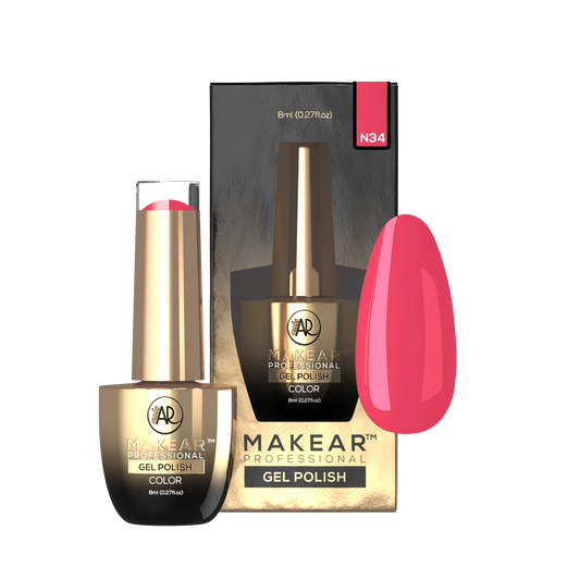 Makear - N34 - UV Gel Polish 8 ml.