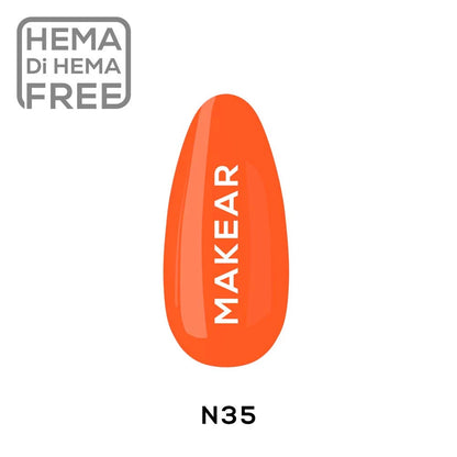 Makear - N35 - UV Gel Polish 8 ml.