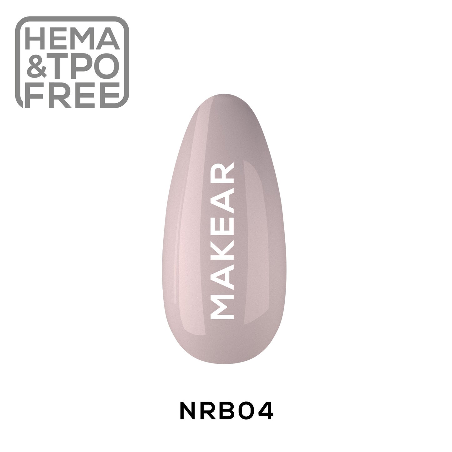 MAKEAR - Nude Rubber Base NRB04 Jelly Pink - 8ml