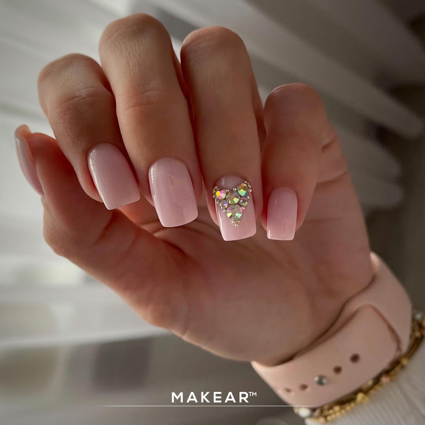 MAKEAR - Nude Rubber Base NRB05 Nude French - 8ml