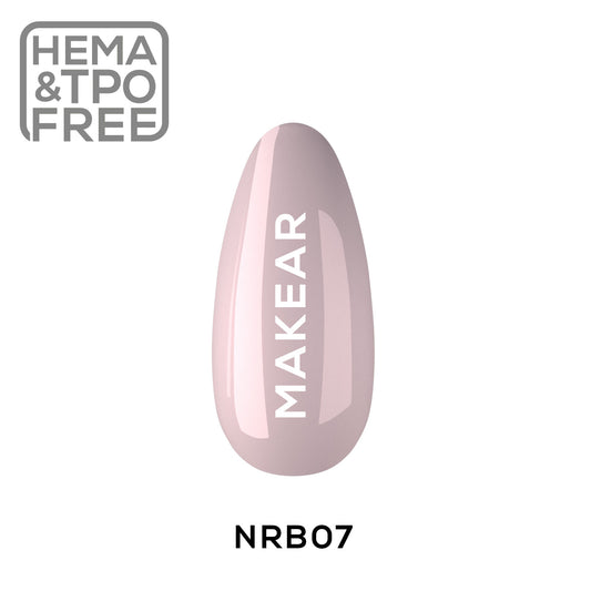 MAKEAR - Nude Rubber Base NRB07 Warm Beige - 8ml