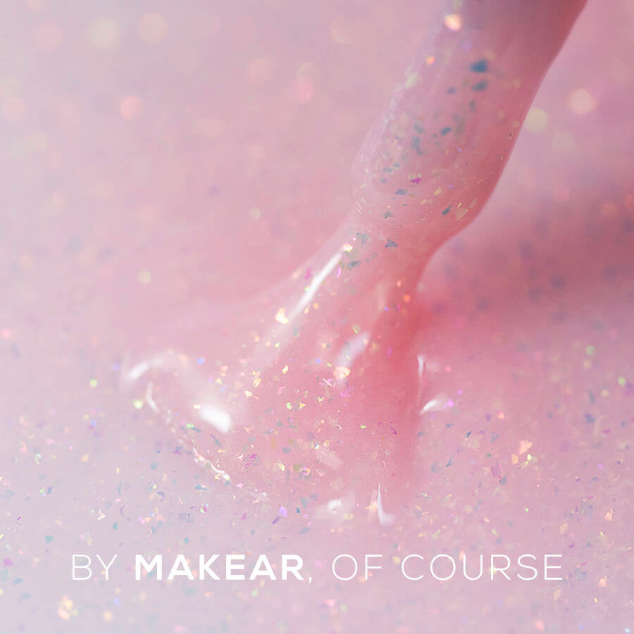 MAKEAR - Sparkling Rubber Base SRB02 Casiopeia- 8ml