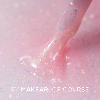 MAKEAR - Sparkling Rubber Base SRB02 Casiopeia- 8ml