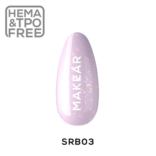 MAKEAR - Sparkling Rubber Base SRB03 Andromeda- 8ml