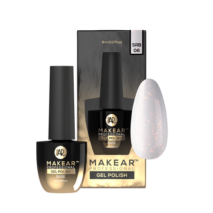 MAKEAR - Sparkling Rubber Base SRB06 Serpens- 8ml