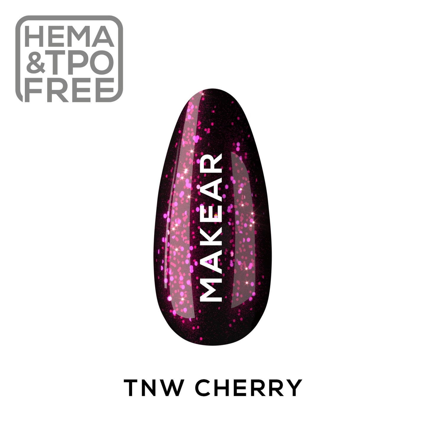 MAKEAR - Top No Wipe Cherry - 8 ml.