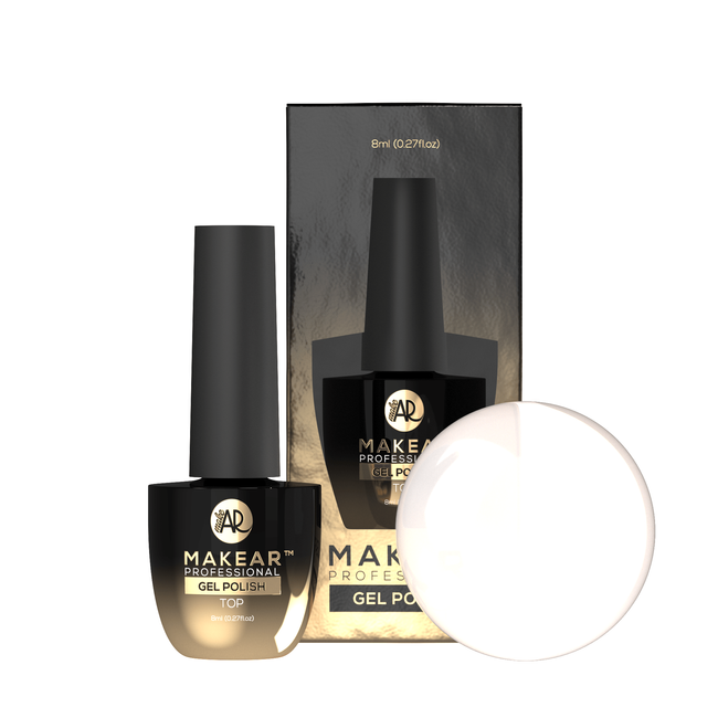MAKEAR - Top No Wipe Dots Milky - 8 ml.