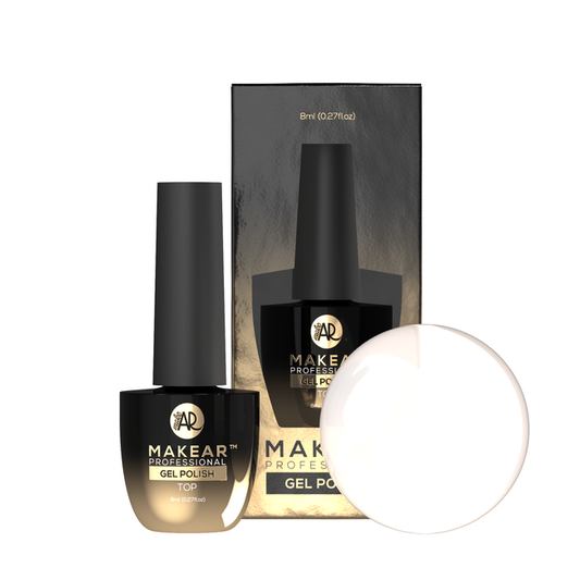 MAKEAR - Top No Wipe Dots Milky - 8 ml.
