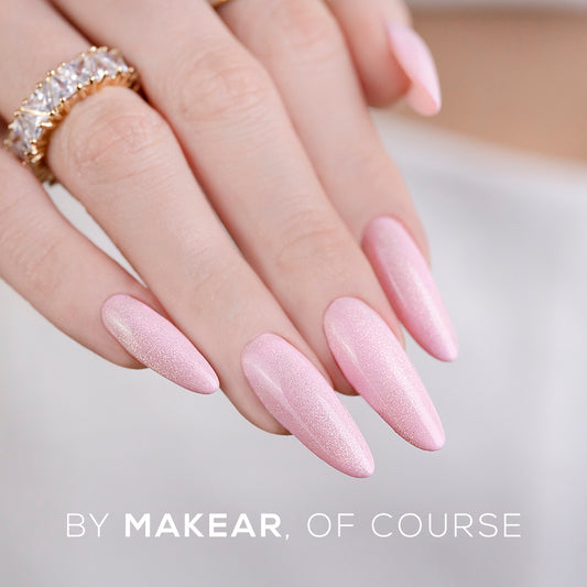 Makear - Top No Wipe Cat Eye Gold - 8 ml.
