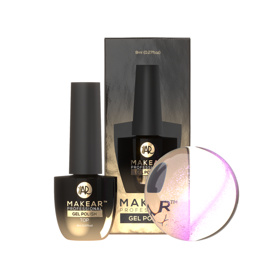 MAKEAR - Top No Wipe Cat Eye Pink - 8 ml.