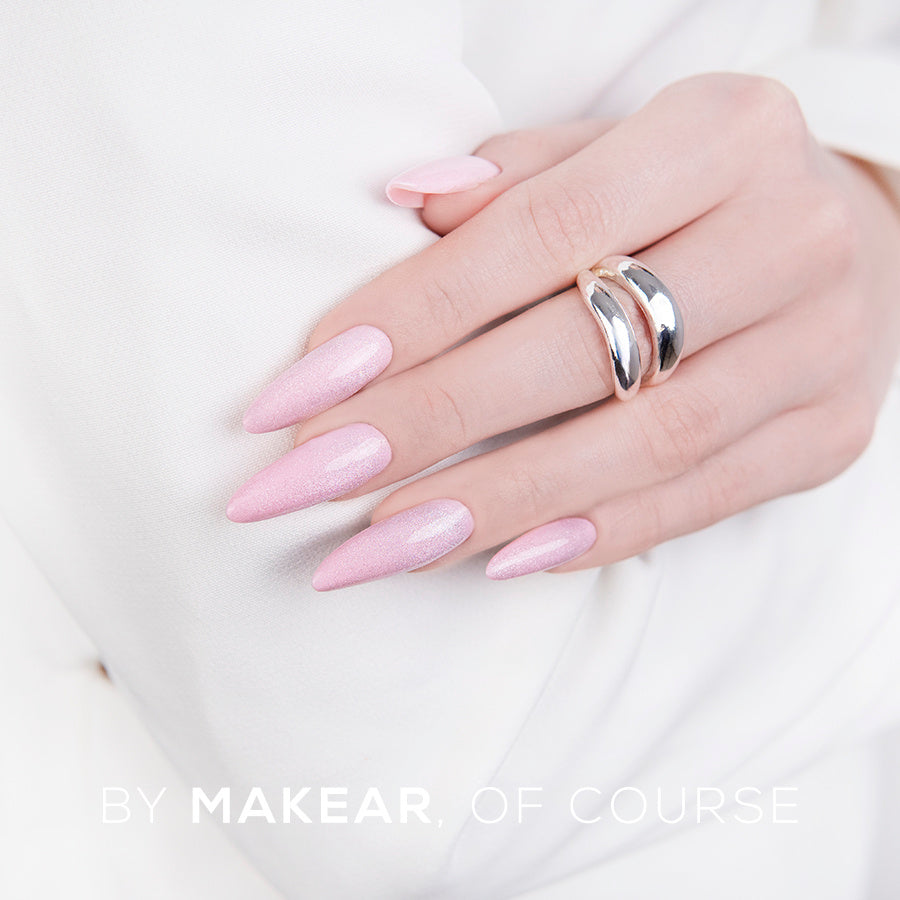 MAKEAR - Top No Wipe Cat Eye Pink - 8 ml.