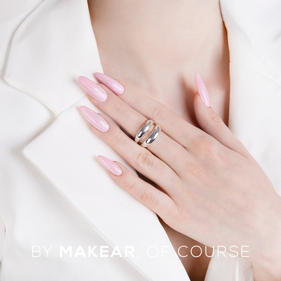 MAKEAR - Top No Wipe Cat Eye Pink - 8 ml.