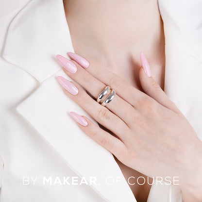 MAKEAR - Top No Wipe Cat Eye Pink - 8 ml.