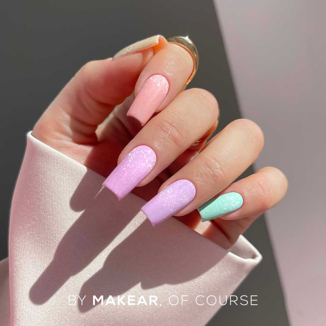 MAKEAR - Top No Wipe Cat Eye Silver - 8 ml.